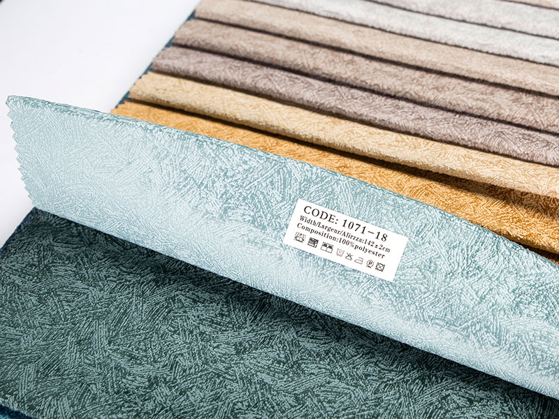 High-end Velvet Bronzing Fabric Interior Designs