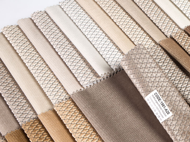 Blød jacquard fleece stof til sofaer og andre husholdningsartikler
