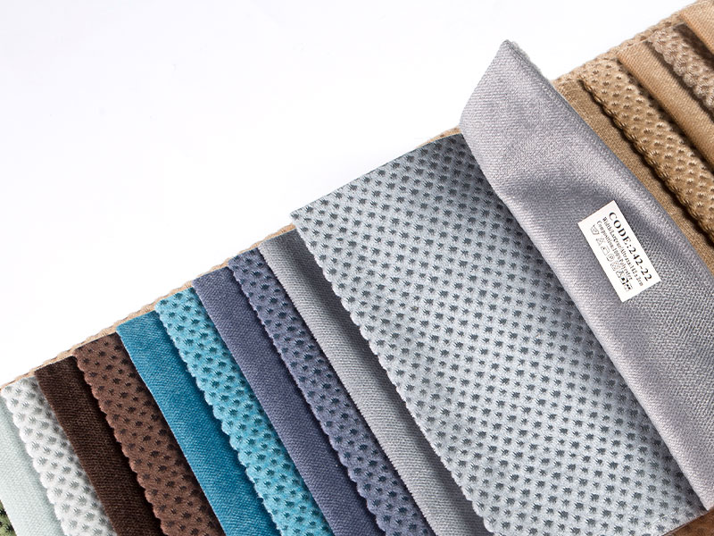Luksuriøs Jacquard fleece stof til boligindretning
