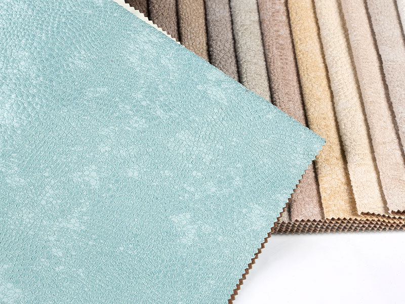 Fashionable trykt prægning af laminering fløjlsstof - skiller sig ud med stil