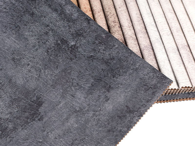 Blød og silkeagtigt præget prægning af laminering fløjl stof - forkæl dig med luksus