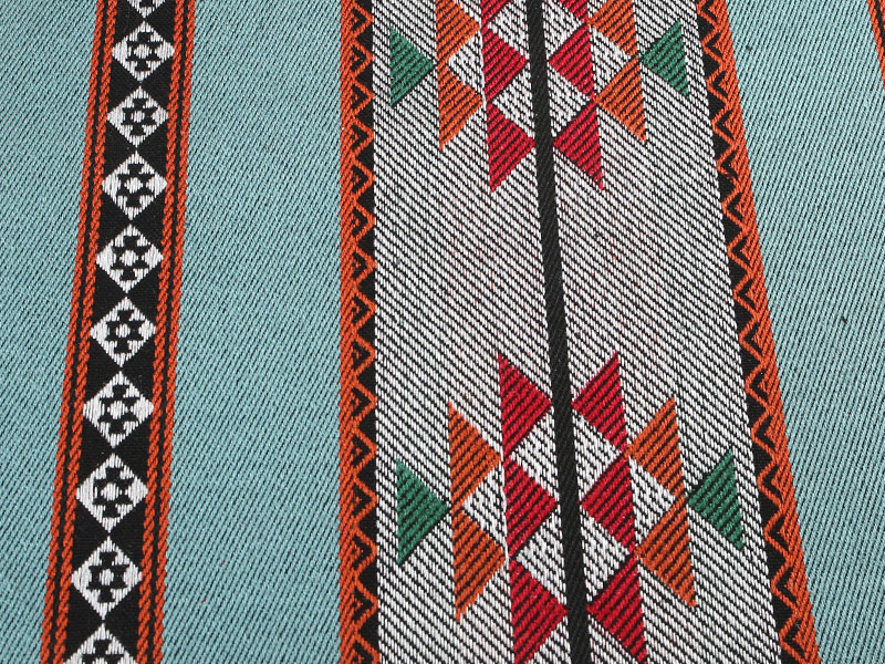 Åndbar strikket farve vævet stripet telt stof