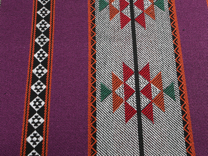 Åndbar strikket farve vævet stripet telt stof