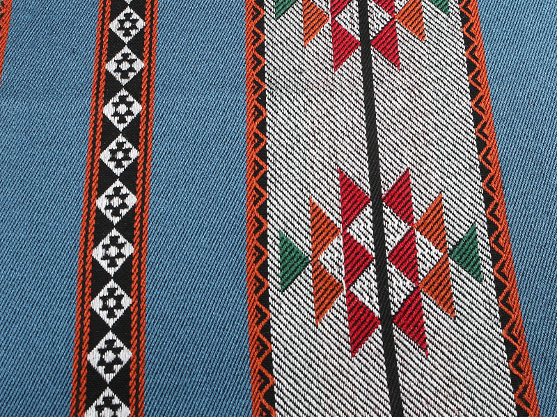 Åndbar strikket farve vævet stripet telt stof