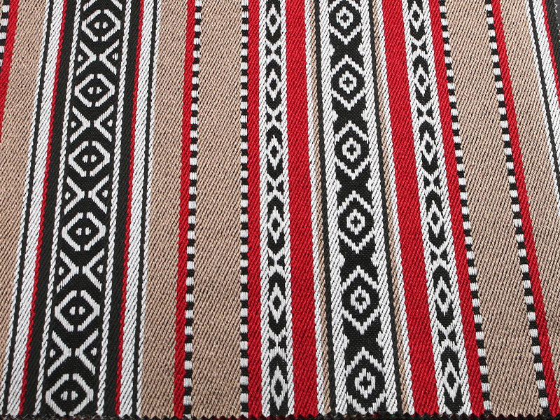 Vandtæt holdbar 100% polyesterfarve vævet stribestof