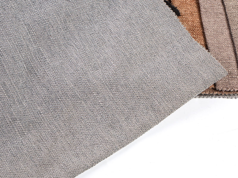 Blød og luksuriøst almindeligt chenille -stof til sofa -covers og kast