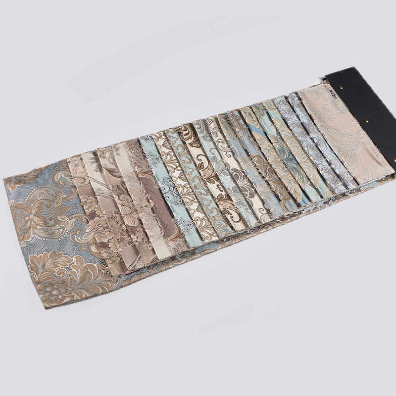 Garn farvet jacquard stof