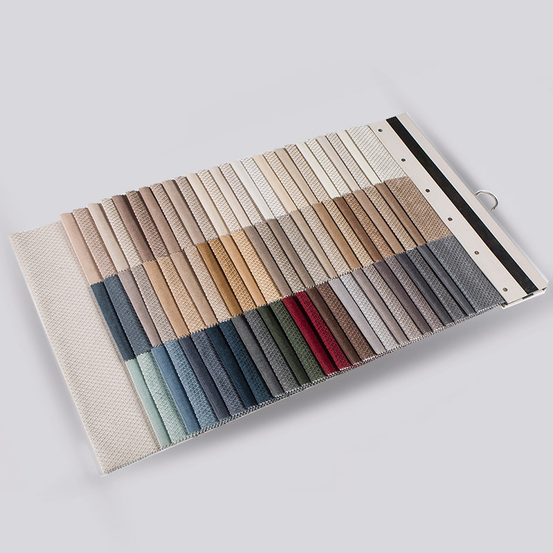 Jacquard fleece stof