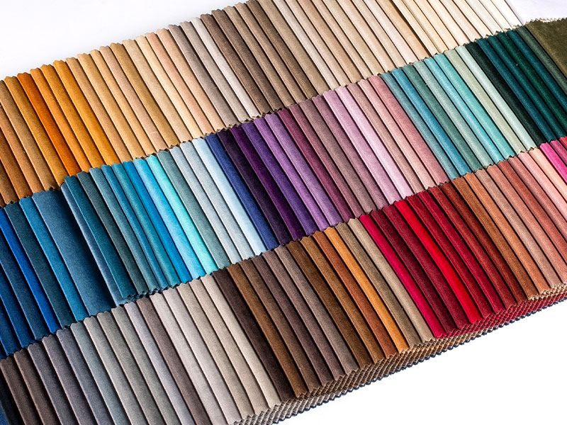 Farvet / lamineret Warp Knit Holland Velvet Fleece Fabric MDN269