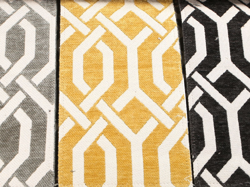 Chenille Jacquard polstring stof til sofa pude sofa stol dækning mdn972