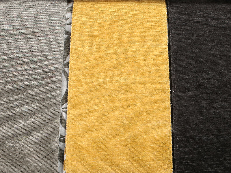 Blomstermønster Jacquard Chenille Curtain Sofa polstring stof MDN975