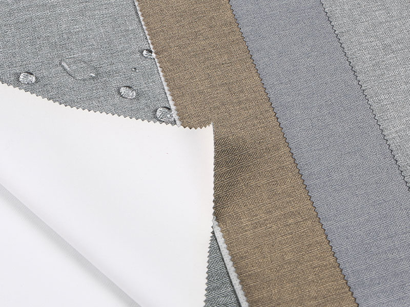 100% polyester blackout vandtæt belagt stof