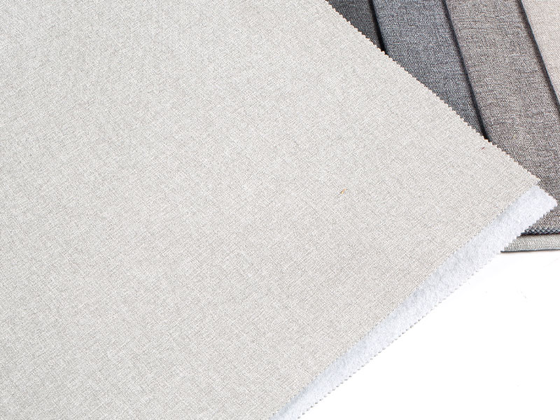 100% polyester blød kationisk garn efterligning linned stof mdn-m2022